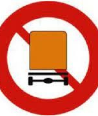 Các biển cấm ô tô tải và ý nghĩa của biển cấm