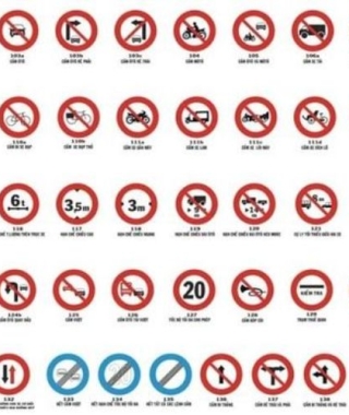 Các loại biển cấm xe tải bạn nên biết